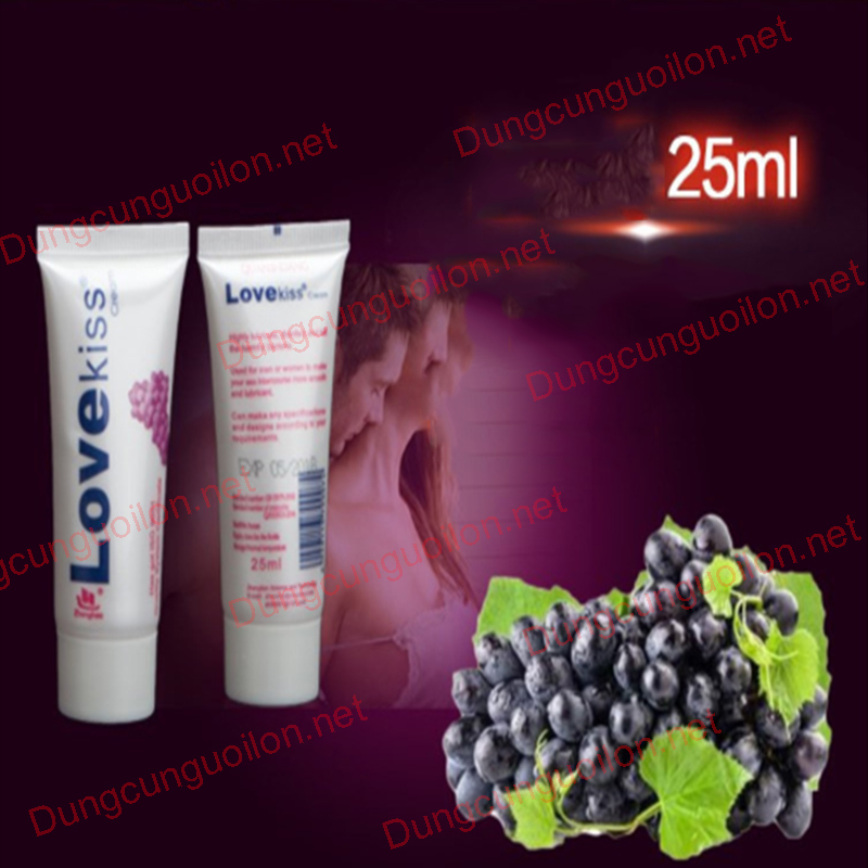 gel bôi chơn LOVE KISS hương nho